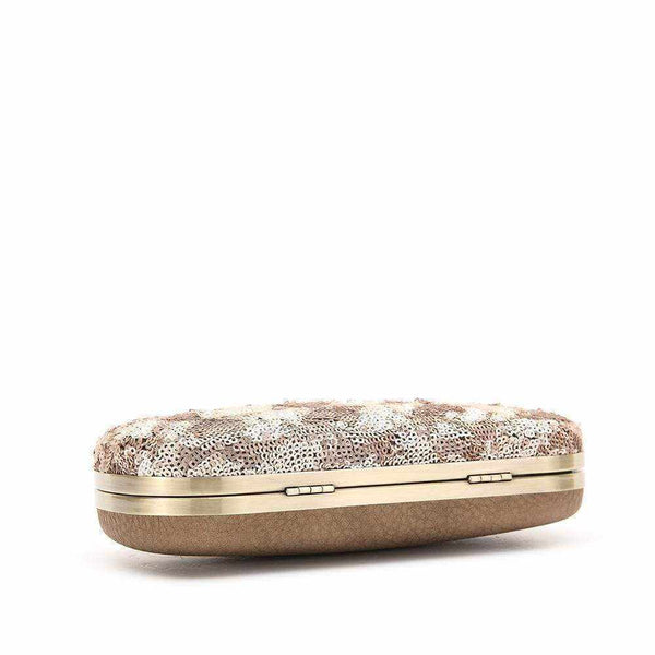 Golden clutch purse - Silvana Boutique