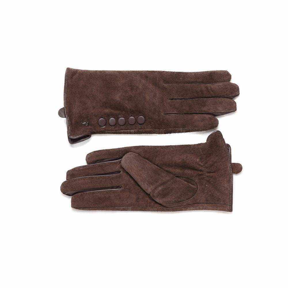 fashionable suede Gloves - Silvana Boutique