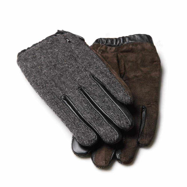De Lucia brown gloves - Silvana Boutique