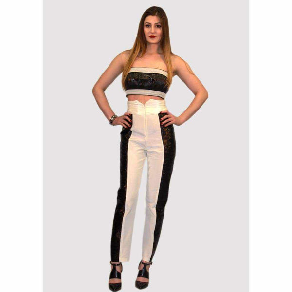 Highwaisted trousers - Silvana Boutique