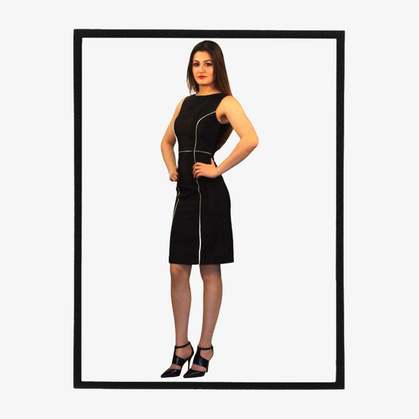 classic black dress