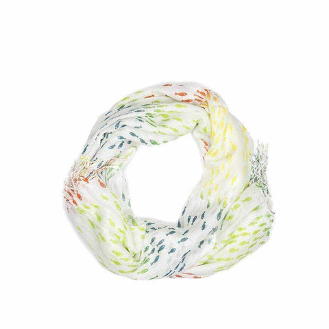 Ombre Fish Scarf - Silvana Boutique