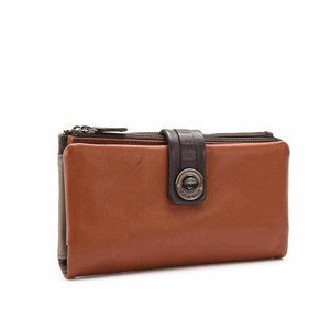 Silva extra large leather wallet - Silvana Boutique