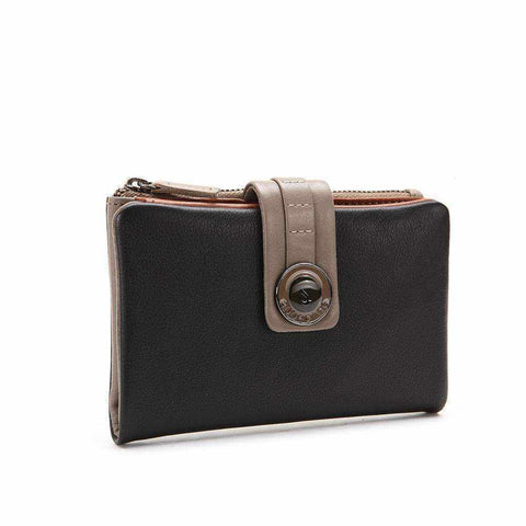 Silva medium leather wallet - Silvana Boutique